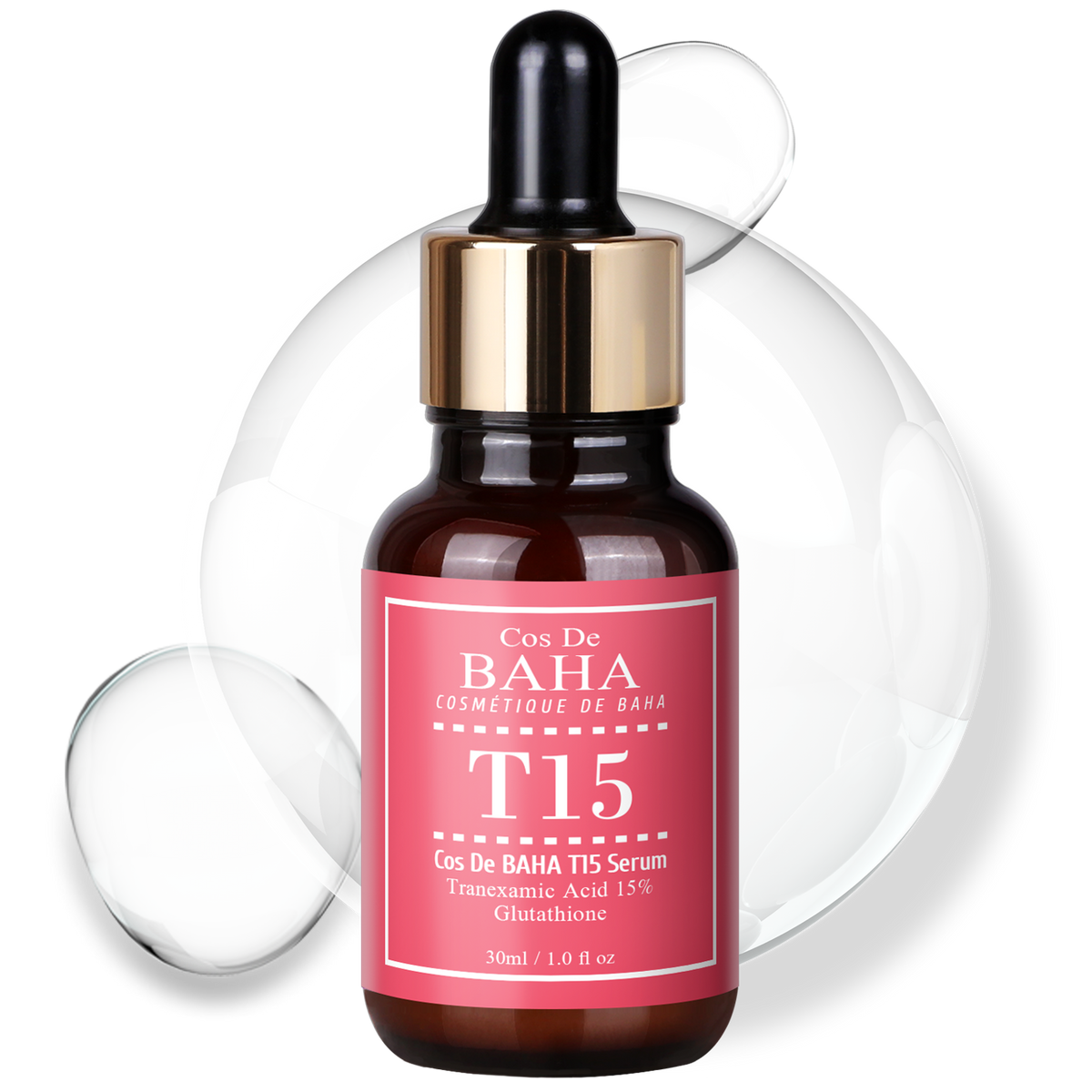 Tranexamic Acid 15% Serum for Face/Neck - Helps to Reduce the Look of Discoloration, Dark Spots, Uneven-Looking Tone, 1 Fl Oz