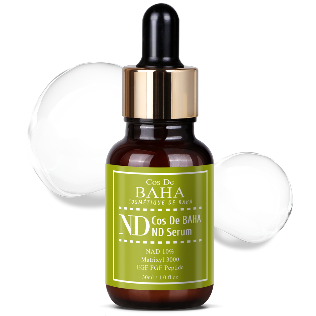 10% NAD+ & Matrixyl 3000 & EGF & FGF Serum for Face/Neck - Anti-Aging, Wrinkle Reduction, Soothing, Hydrating, 1 Fl Oz