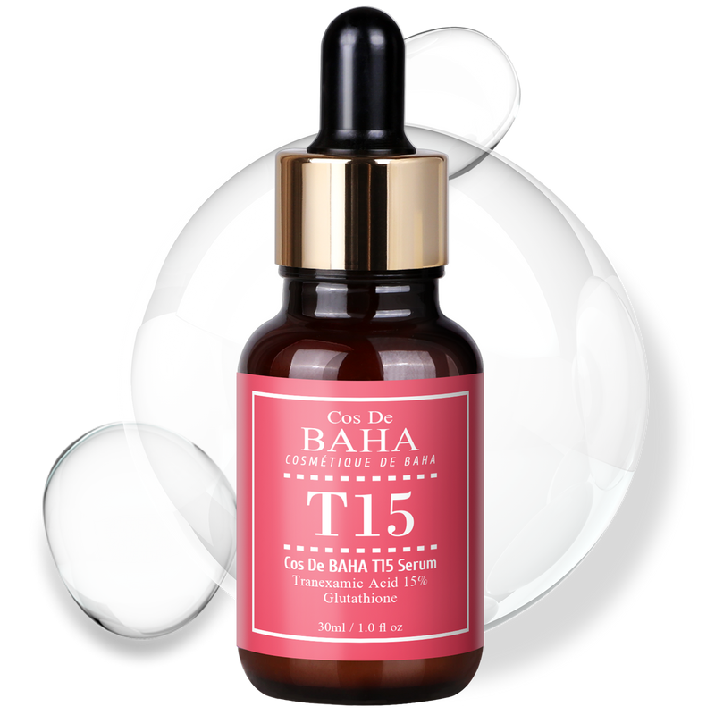 Tranexamic Acid 15% Serum for Face/Neck - Helps to Reduce the Look of Hyper-Pigmentation, Discoloration, Dark Spots, Remover Melasma, 1 Fl Oz