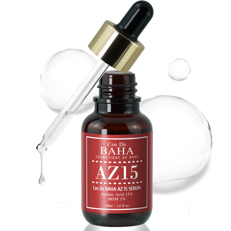 15% Azelaic Acid High-Strength Serum with MSM for Acne, Hyperpigmentation & Skin Clarity 30ml