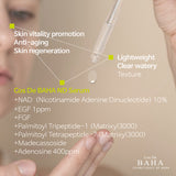 10% NAD+ & Matrixyl 3000 & EGF & FGF Serum for Face/Neck - Anti-Aging, Wrinkle Reduction, Soothing, Hydrating, 1 Fl Oz