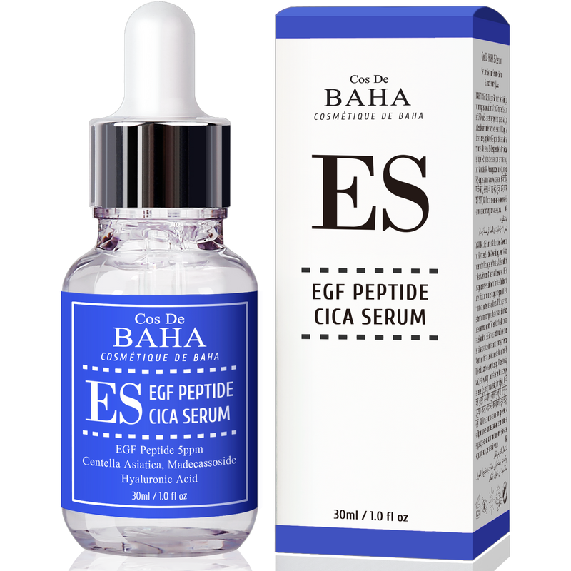 EGF Peptide 5ppm Cica Madeca Soside Serum - Calming & Revitalizing 1oz (30ml)