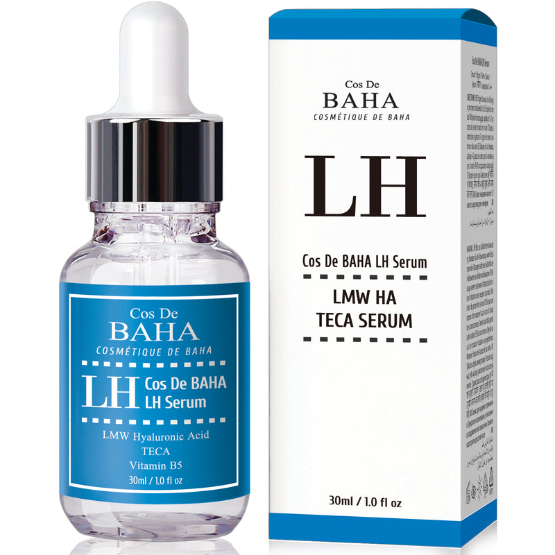 Low Molecular Hyaluronic Acid Serum  for Face - Anti Aging + Fine Line + Intense Hydration + facial moisturizer + Visibly Plumped Skin 1Fl Oz (30ml/60ml)