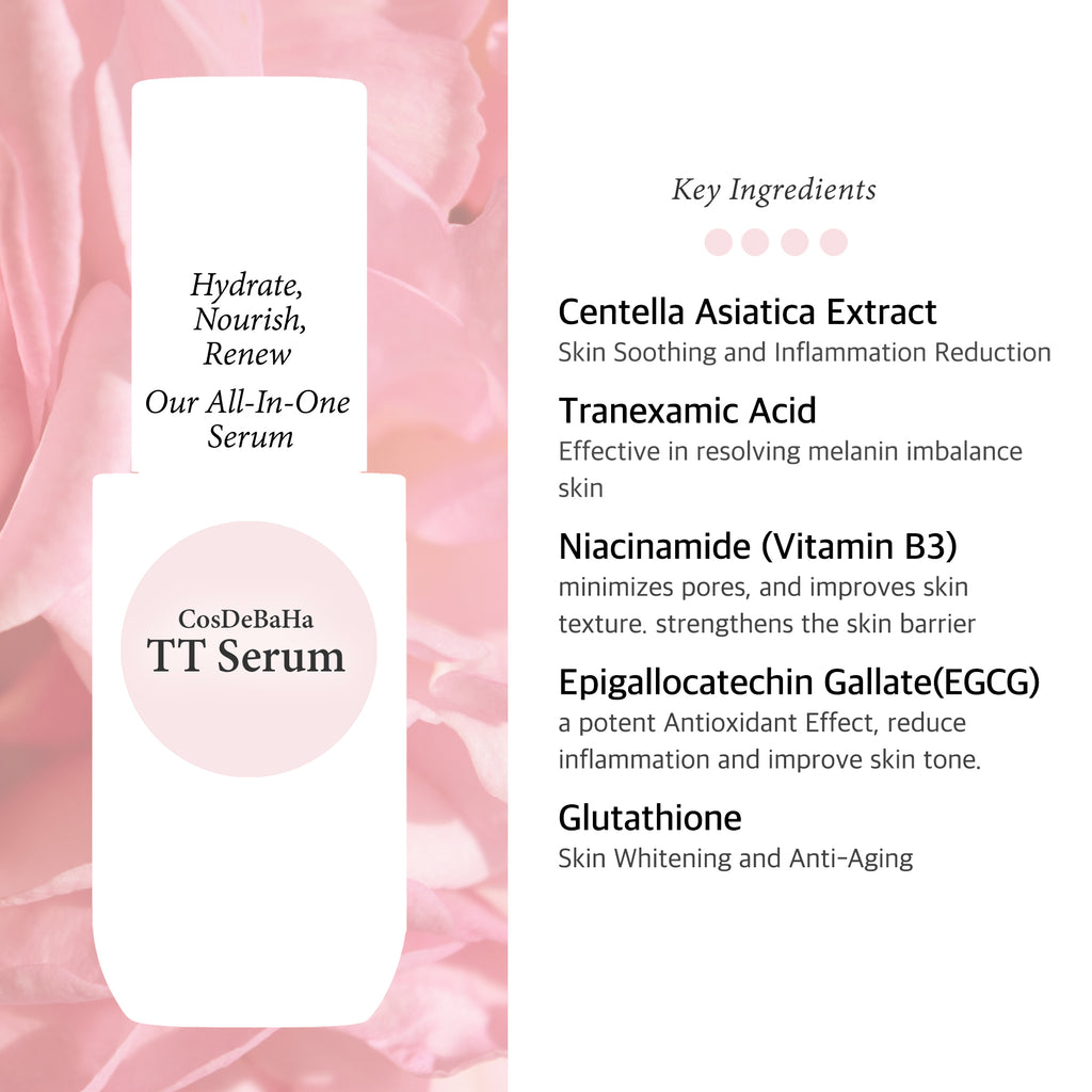 Tranexamic Acid 10% Serum for Face/Neck - Helps to Reduce the Look of Hyper-Pigmentation, Discoloration, Dark Spots, Remover Melasma, 1 Fl Oz