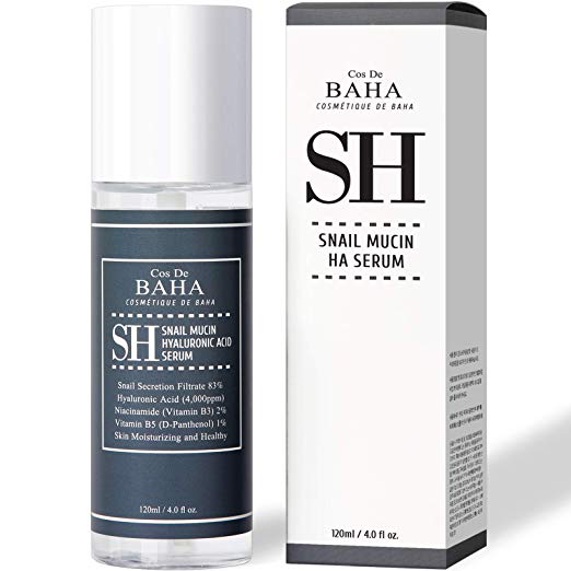 83% Snail Renewal Intensive Facial Serum 4oz + Vitamin B3 2% + B5 - Morning Revitalizing + Smoothing Skin Care + Helps Skin Feel Smoother and More Comfortable + Protects Skin from Free Radicals, 4oz (120ml)