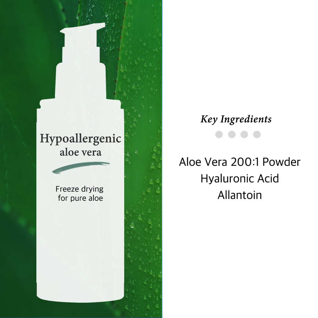 Aloe Vera Nourishing Facial Serum 4oz - Moisturizing, Calming & Revitalizing | Reduces Wrinkles, Fine Lines & Creases | Restores Dehydrated Skin | Made in Korea - 4oz (120ml)