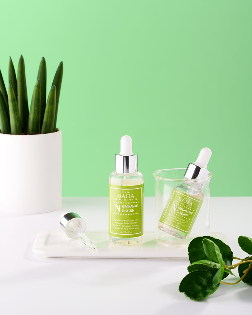 Niacinamide 10% + Zinc 1% Serum for Face - Pore Reducer + Uneven Skin Tone Treatment + Diminishes Acne Prone, Korean Skin Care, 1oz (30ml)