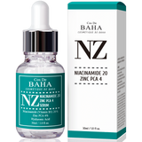 Niacinamide 20% + Zinc 4% Serum for Face - Pore Reducer + Uneven Skin Tone Treatment + Diminishes Acne Prone, Korean Skin Care, 1fl oz (30ml)