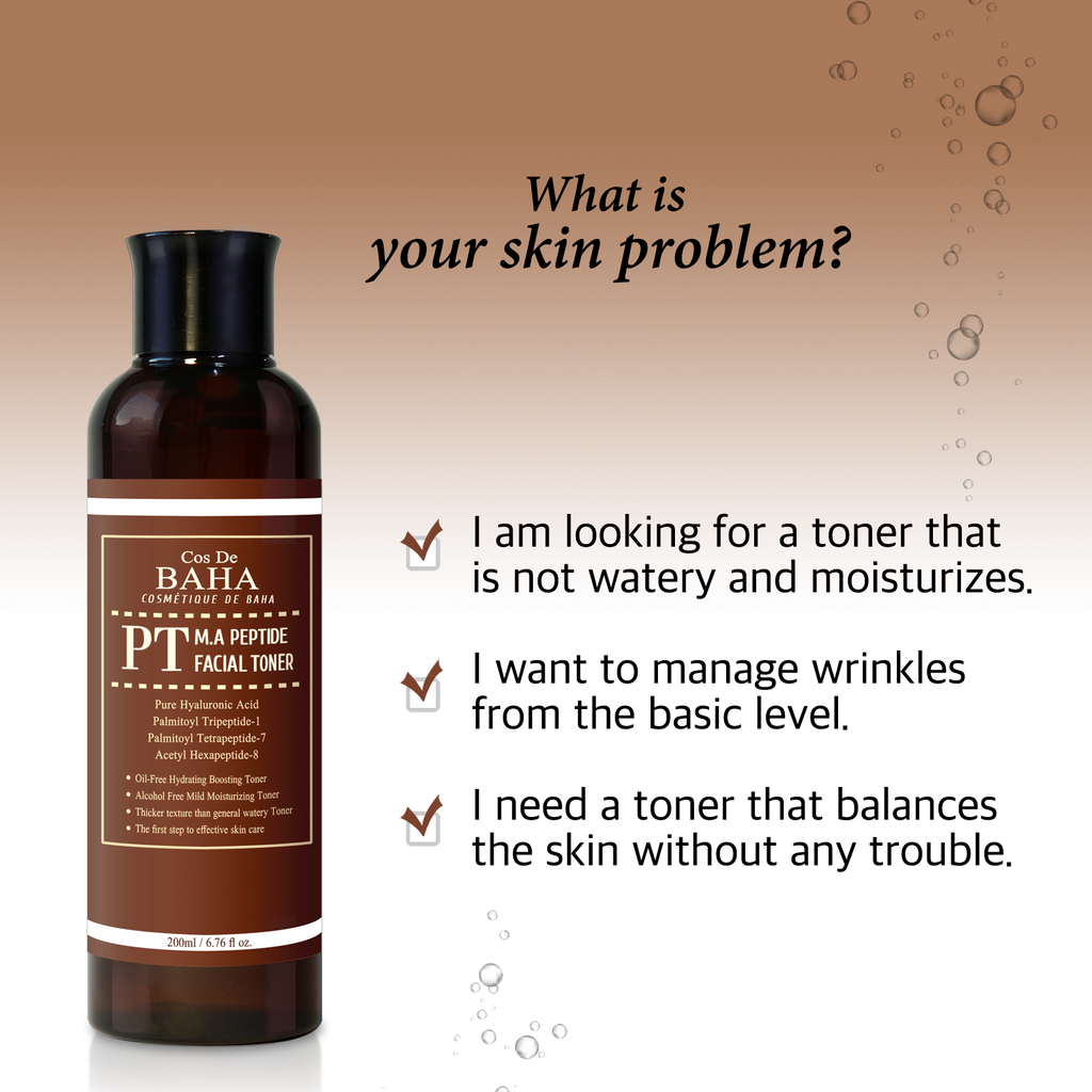 Peptide Complex Facial Toner with Matrixyl 3000 & Argireline for Face/Neck - Anti Aging & Deep Wrinkles, Heals and Repairs Skin, Instantly Ageless for Face, 6.76 Fl Oz (200ml)