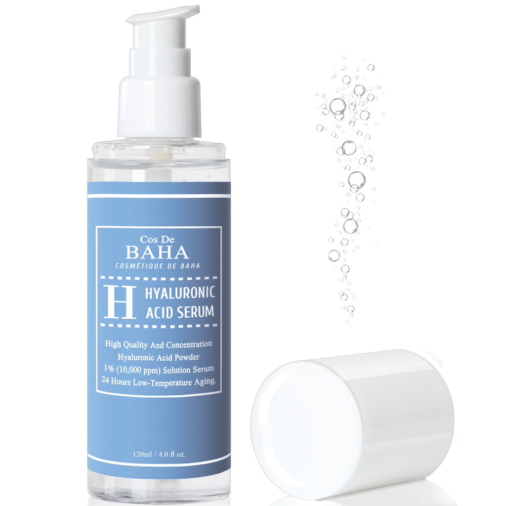 Pure Hyaluronic Acid 1% Powder Solution Serum 10000ppm - Intense Hydration + Visibly Plumped Skin