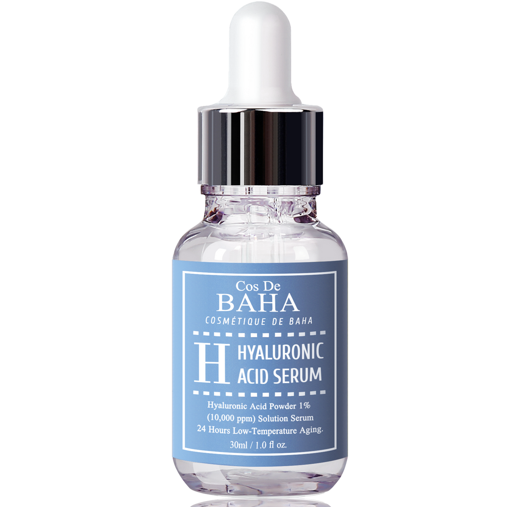 Pure Hyaluronic Acid 1% Powder Solution Serum 10000ppm - Intense Hydration + Visibly Plumped Skin