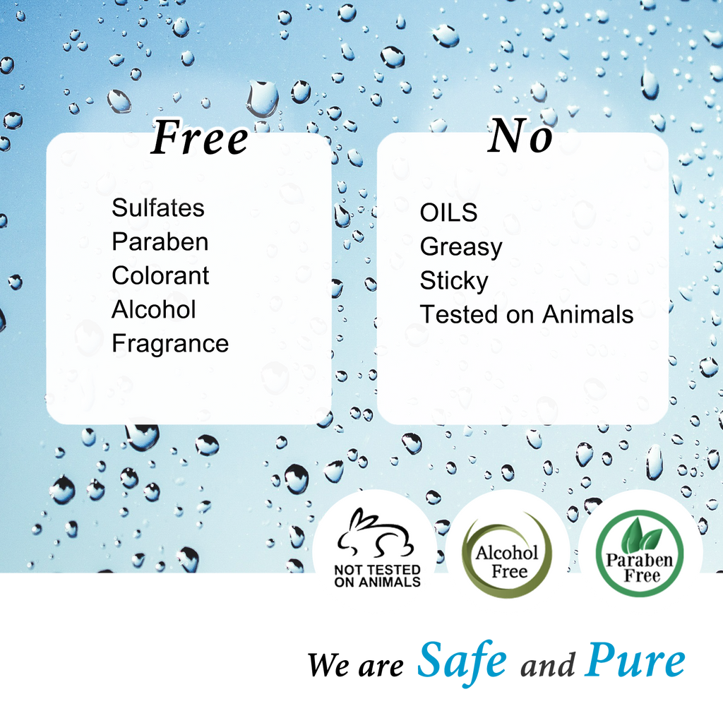 Pure Hyaluronic Acid 1% Powder Serum for Face 10,000ppm - Anti Aging + Fine Line + Intense Hydration + facial moisturizer + Visibly Plumped Skin 1Fl Oz (30ml/60ml)