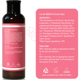 Clarifying Facial Toner with Glycolic Acid 7% AHA + Salicylic Acid 0.5% BHA - Acne Face Wash + Removing Dead Skin Cells + Fine Lines and Wrinkles + Korean Skin Care, 6.76oz (200ml)