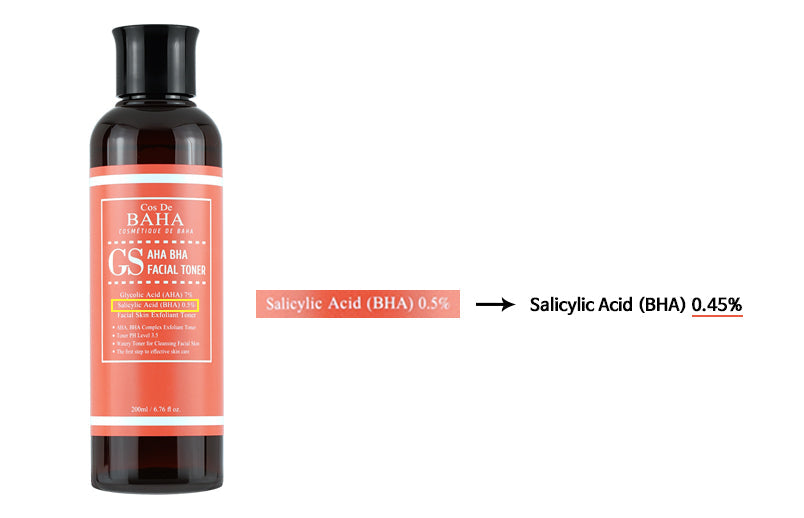 Notice of Ingredient Adjustment – GS Toner