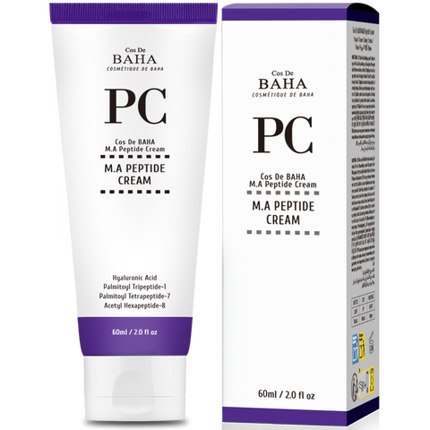 Peptide Complex Facial Cream with Matrixyl 3000 & Argireline - Anti Aging & Wrinkles - Heals and Repairs Skin + Optimal Skin Health for Face + Alcohol Free 2 Fl OZ (60ml )