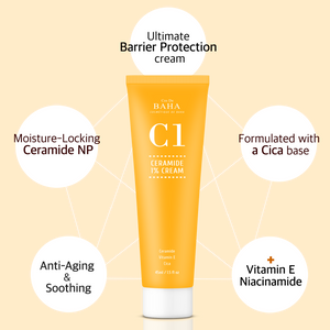 C1 Ceramide + Niacinamide Serum - Skin Nourishment, Hydration & Vitality, 1.5 Fl Oz (45ml)