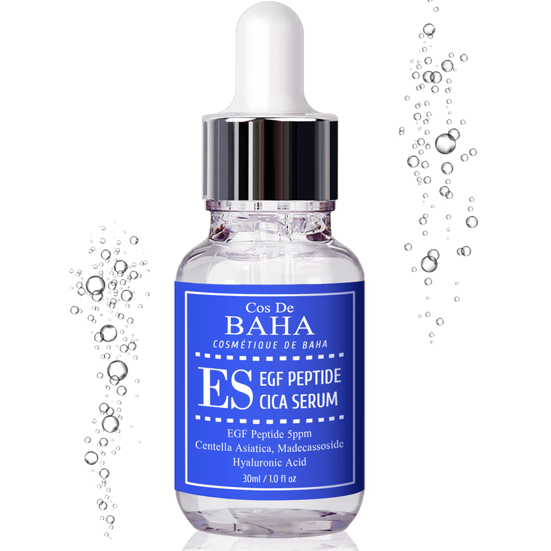 EGF Peptide 5ppm Cica Madeca Soside Serum - Calming & Revitalizing 1oz (30ml)