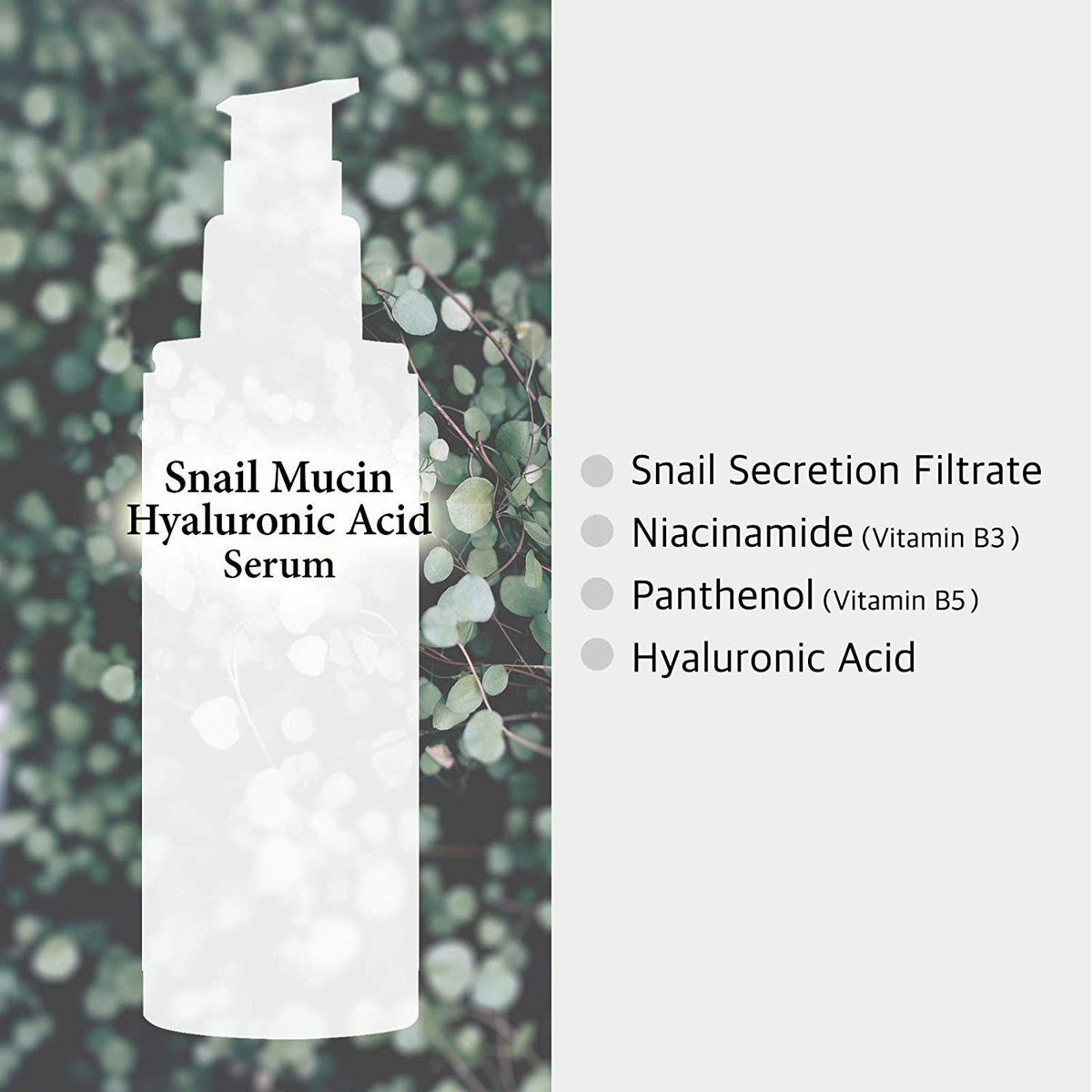 83% Snail Renewal Intensive Facial Serum 4oz + Vitamin B3 2% + B5 - Morning Revitalizing + Smoothing Skin Care + Helps Skin Feel Smoother and More Comfortable + Protects Skin from Free Radicals, 4oz (120ml)