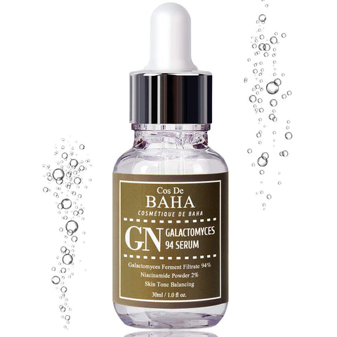 Galactomyces 94% Skin Repair Serum with Niacinamide 2% - Reduce Pore and Blackheads and Comedones + Uneven Skin Tone Treatment for Facial + Hydrates Facial, 1oz (30ml)