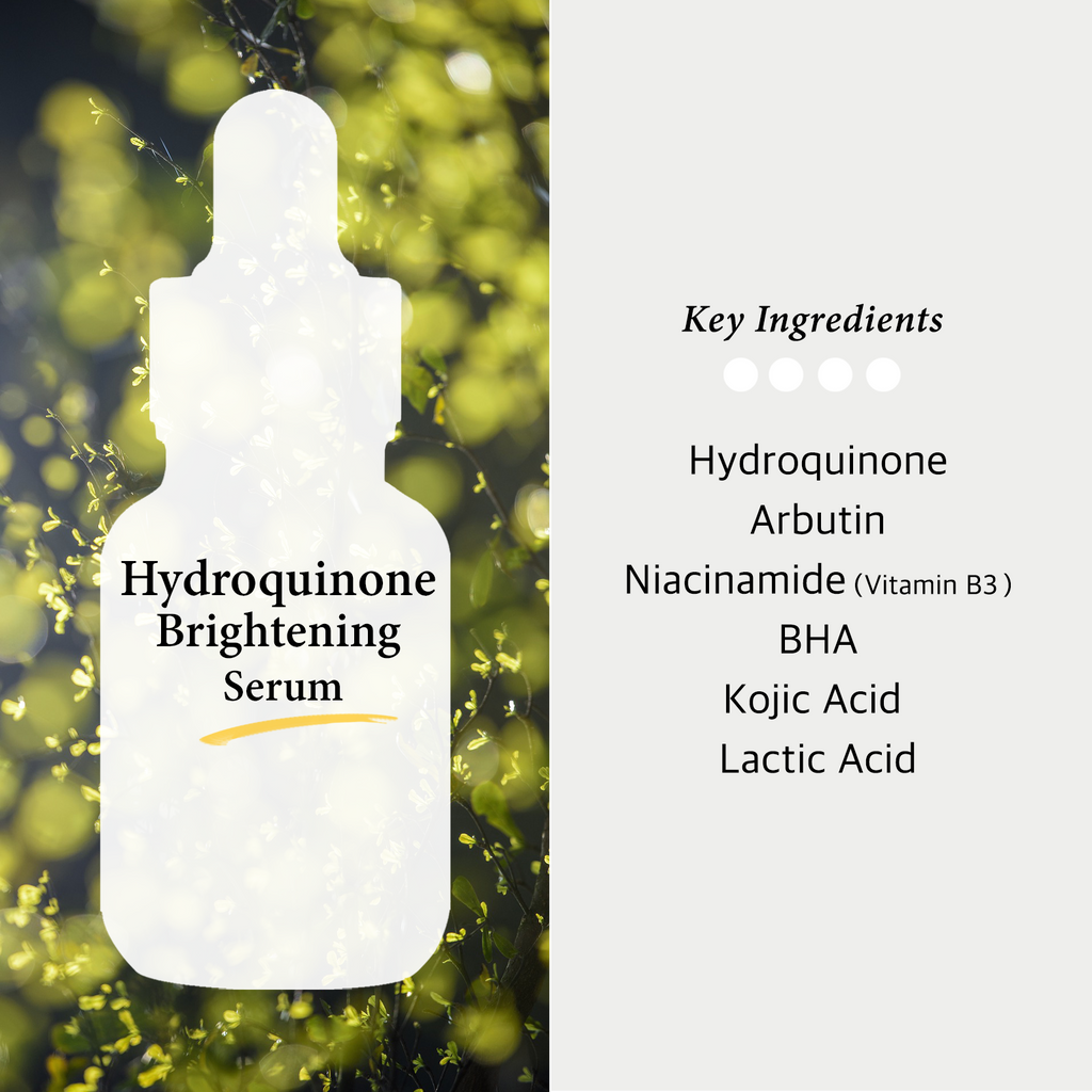 2% Hydroquinone + Arbutin + Niacinamide 4% Serum - Dark Spot Corrector Remover + Melasma Treatment Fade Gel + hyperpigmentation, 30ml