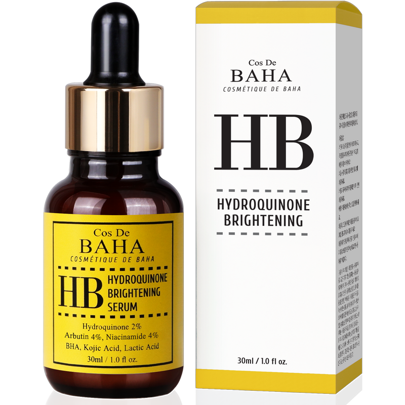 2% Hydroquinone + Arbutin + Niacinamide 4% Serum - Dark Spot Corrector Remover + Melasma Treatment Fade Gel + hyperpigmentation, 30ml