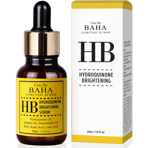 2% Hydroquinone + Arbutin + Niacinamide 4% Serum - Dark Spot Corrector Remover + Melasma Treatment Fade Gel + hyperpigmentation, 30ml