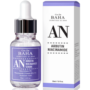 Arbutin 5% Serum for Face with Niacinamide 5% - Treating Pigmentations, Melasma, Dark Spot Corrector, Prevent Skin Discolouration, 1 Fl Oz (30ml)