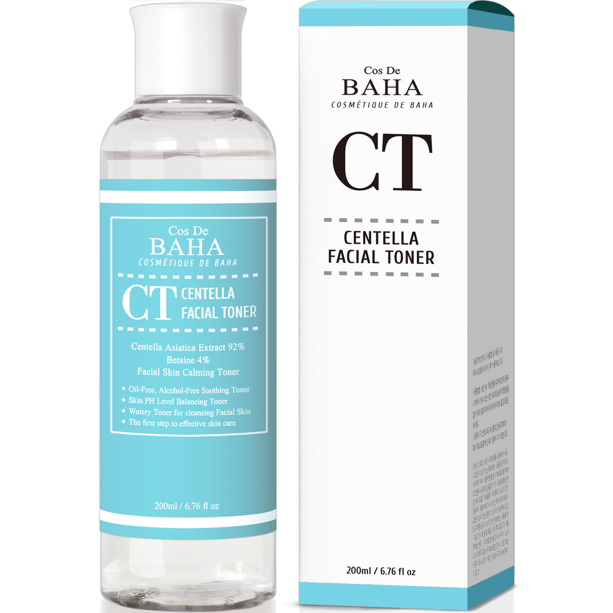 Centella Asiatica Toner for Face - Age Spot, Skin Tone, Firming, Soothing, Reduce Wrinkles, Blemish-Prone Skin, Witch Hazel Free, Korean Nature Skin Care, 6.75OZ (200ml)