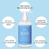 Pure Hyaluronic Acid 1% Powder Solution Serum 10000ppm - Intense Hydration + Visibly Plumped Skin