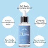 Pure Hyaluronic Acid 1% Powder Solution Serum 10000ppm - Intense Hydration + Visibly Plumped Skin