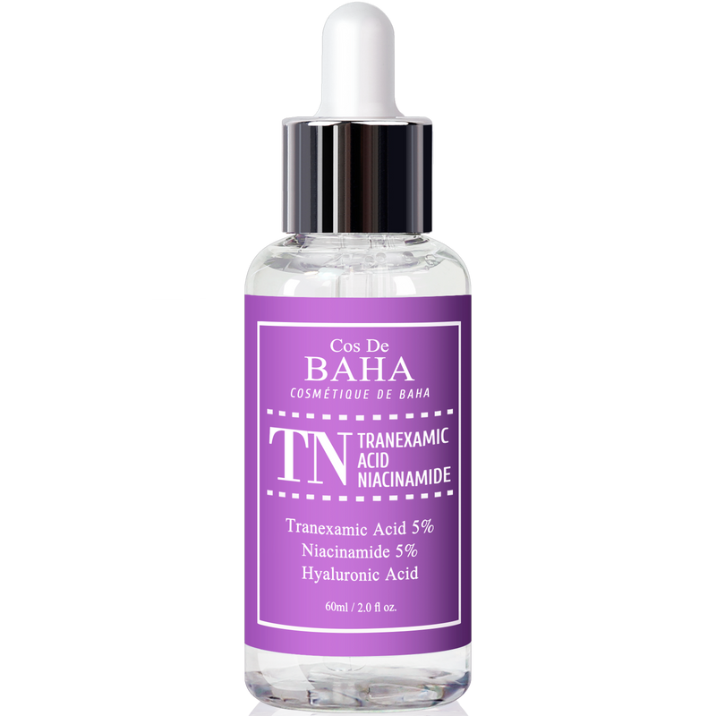 Tranexamic Acid 5% Serum with Niacinamide 5% for Face/Neck - Helps to Reduce the Look of Hyper-Pigmentation, Discoloration, Dark Spots, Remover Melasma, 2 Fl Oz