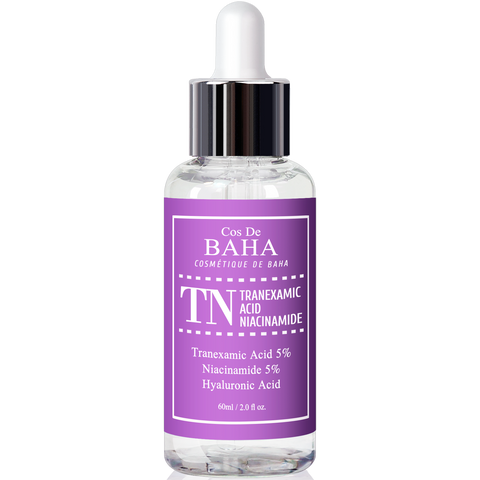 Tranexamic Acid 5% Serum with Niacinamide 5% for Face/Neck - Helps to Reduce the Look of Hyper-Pigmentation, Discoloration, Dark Spots, Remover Melasma, 2 Fl Oz