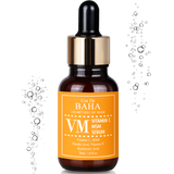 Vitamin C Facial Serum with MSM - for Fades Age Spots, Smoothing Fine Lines + Dark Spots, Pore Refining, Resurfacing, 1 Fl Oz (30ml)